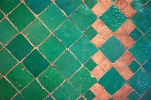Zellige tile detail