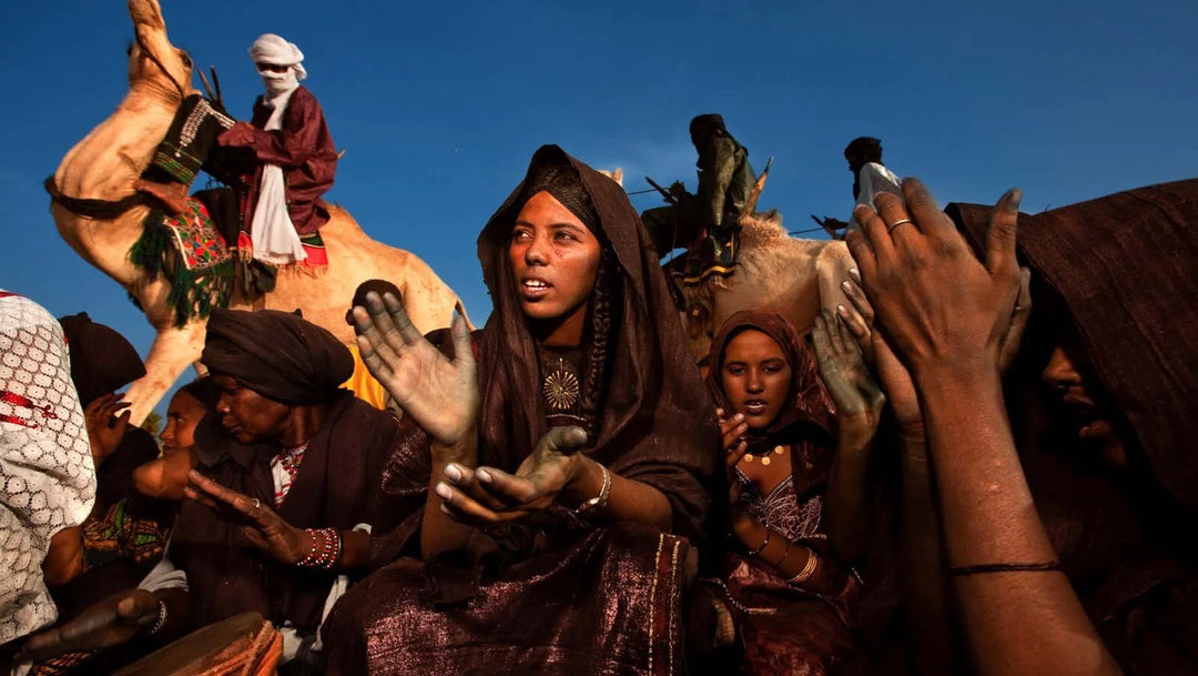 Blue men of the desert · Descendants of Tin Hinan